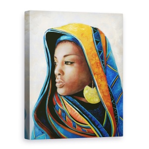 Tablou canvas - Portret African 2, 75 x 100 cm