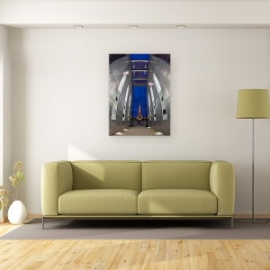 Tablou canvas - Prins In Capcana, Paris, Peste, Franta, Turnul Eiffel, 60 x 80 cm - Img 2