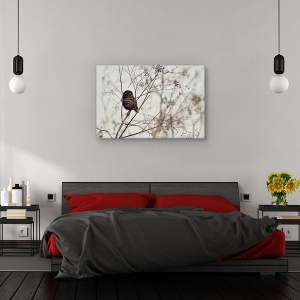 Tablou canvas - Priveste-ma!, Nature, Salbatic, Ochii, Ramura, 60 x 90 cm - Img 3