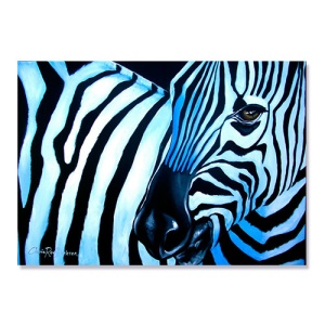 Tablou Canvas - Privirea Zebrei, 75 x 100 cm
