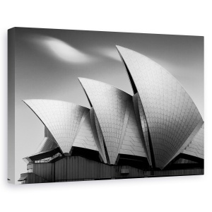 Tablou canvas - Profilul Operei Din Sidney, Australia, Sala De Concerte, 80 x 120 cm