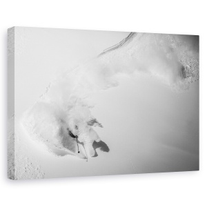 Tablou canvas - Pulbeaza, Schi, Munte, Franta, Hautes, Mormant, 60 x 90 cm