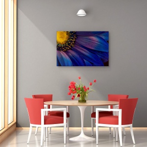 Tablou canvas - Raze albastre, Flori, Islanda, Violet, Petala, 80 x 120 cm - Img 4