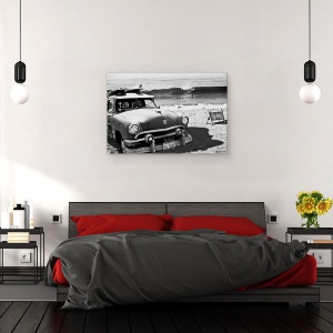 Tablou canvas - Regula Veteranilor, Surf, California, Lemnos, Surferi, Valuri, 80 x 120 cm - Img 3