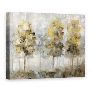 Tablou canvas - Rezumat, Copaci, Toamna, Pictura, 75 x 100 cm
