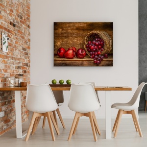 Tablou canvas - Rosu, 60 x 80 cm - Img 4