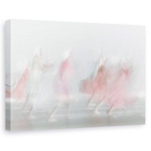 Tablou canvas - Rosu In Lumina, Dansatoare, Balet, Balerina, 60 x 90 cm