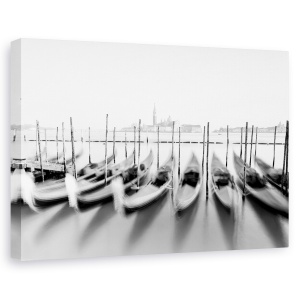 Tablou canvas - San Giorgio, Venetia, Gondola, Golf, Laguna, 60 x 90 cm