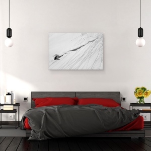 Tablou canvas - Schi, Freeride, Pulbere, Iarna, Austria, 60 x 90 cm - Img 3