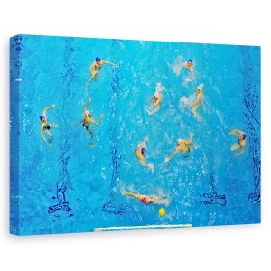 Tablou canvas - Scopul Final, Actiune, Culoare, Sporturi Nautice, 80 x 120 cm