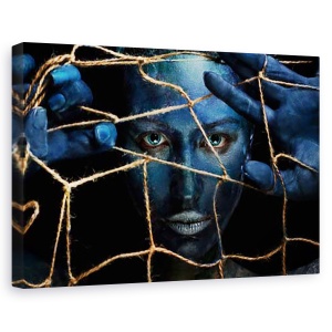 Tablou canvas - Specii pe cale de disparitie, Portret, Corp, Capcana, inchisoare, 60 x 90 cm