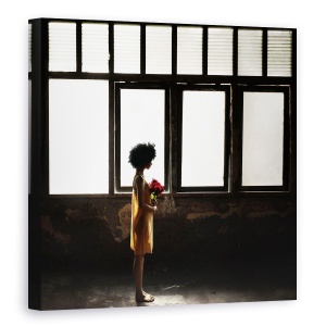 Tablou canvas - Speranta, Buchet, Flori, Rosu, Trandafiri, 90 x 90 cm