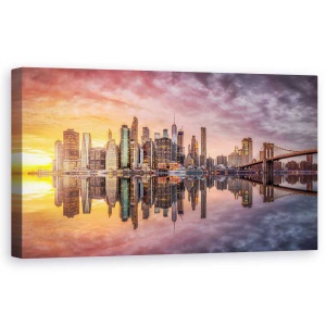 Tablou canvas - Stralucire, New York, Statele Unite, 50 x 100 cm