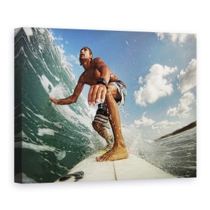 Tablou canvas - Surfer, Surf, Apa, Mare, Bord, 60 x 80 cm