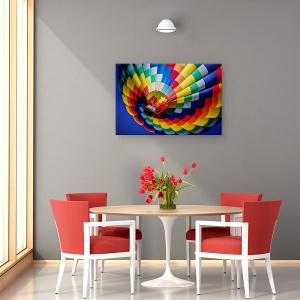 Tablou canvas - Sus Si Departe In Colorado, Balon, Culoare, 40 x 60 cm - Img 4