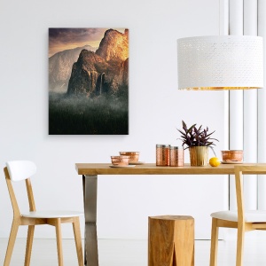 Tablou canvas - Toamna In Yosemite, Peisaj, California, Statele Unite Ale Americii, Calatorie, 60 x 80 cm - Img 4
