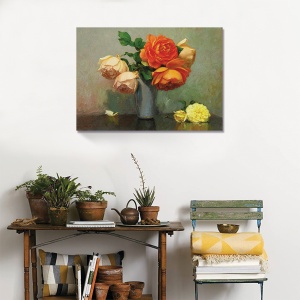 Tablou Canvas - Trandafiri, 60 x 80 cm - Img 2