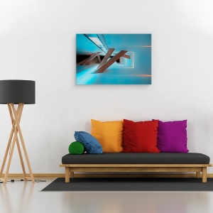 Tablou canvas - Tranzitie, Arhitectura, 60 x 90 cm - Img 2
