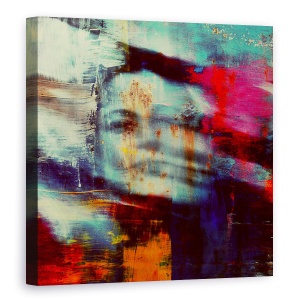 Tablou Canvas - Umbre, Pictura, Portret, Filtru, Vopsea, Fata, 60 x 60 cm