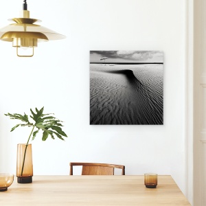 Tablou canvas - Umbrela Pe Plaja, Iwim, Olanda, Zebra, Dungi, 60 x 60 cm - Img 4