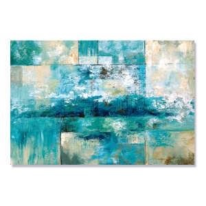Tablou Canvas - Valuri, Mare, Abstract, Albastru, 60 x 80 cm