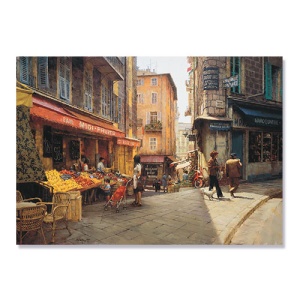 Tablou Canvas - Ville Franche, 75 x 100 cm