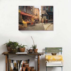 Tablou Canvas - Ville Franche, 75 x 100 cm - Img 2