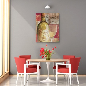 Tablou canvas - Vin abstract II, 40 x 50 cm - Img 4