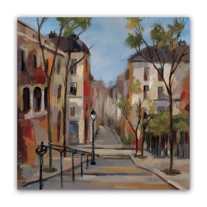 Tablou Canvas - Vintage, Strada, Paris, 60 x 60 cm