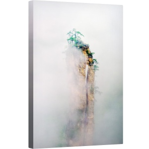 Tablou canvas - Zhangjiajie, Ceata, Stanca, Padure, Pin, Copac, 50 x 80 cm