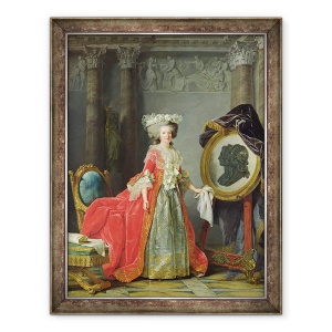 Tablou inramat - Adelaide Labille-Guiard - Portretul Adelaide de France, 70 x 90 cm
