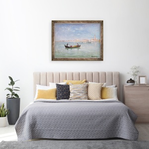 Tablou inramat - Adolphe Appian - Venetia, 60 x 80 cm - Img 3