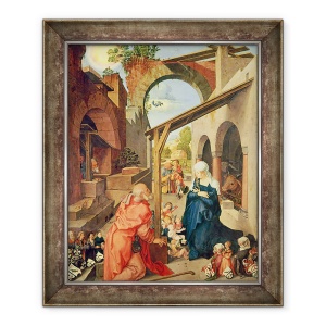 Tablou inramat - Albrecht Durer - Altarpiece Paumgartner panou central, 70 x 85 cm