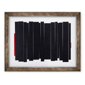Tablou inramat - Alex Dunn - Negru lung, 60 x 80 cm