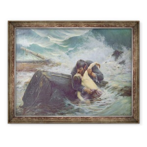Tablou inramat - Alfred Guillou - Adieu, 60 x 80 cm