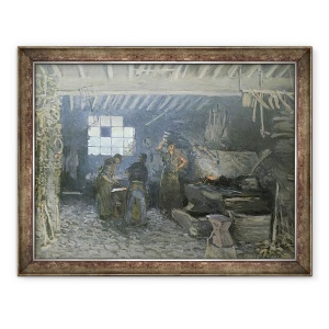 Tablou inramat - Alfred Sisley - Forja de la Marly-le-Roi, Yvelines, 70 x 90 cm