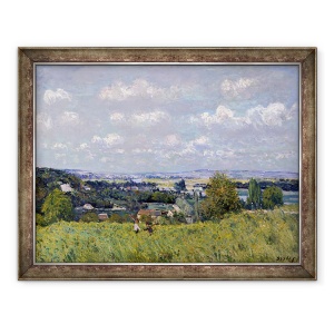 Tablou inramat - Alfred Sisley - Valea Senei la Saint-Cloud, 70 x 90 cm
