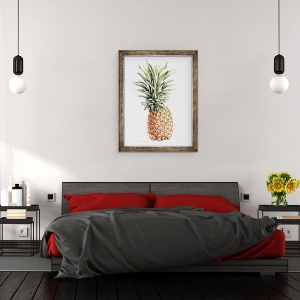 Tablou inramat - Alison Cooper - Ananas, 60 x 80 cm - Img 3