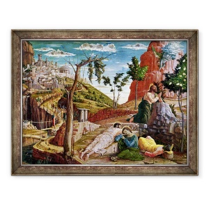 Tablou inramat - Andrea Mantegna - Agonia in gradina I, 70 x 90 cm