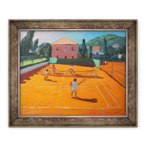 Tablou inramat - Andrew Macara - Argila Court Tenis, Lapad, Croatia,2012, 70 x 85 cm
