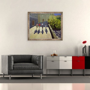 Tablou inramat - Andrew Macara - Copii Alergare, Lesbos, 50 x 60 cm - Img 2
