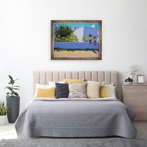 Tablou inramat - Andrew Macara - Floarea-soarelui, dimineata, Galicia, 60 x 80 cm - Img 3
