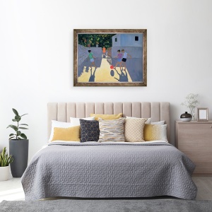 Tablou inramat - Andrew Macara - Fotbalisti, Kos, 60 x 80 cm - Img 3