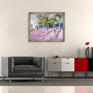 Tablou inramat - Andrew Macara - Hoopla, Tenerife, 50 x 60 cm - Img 2