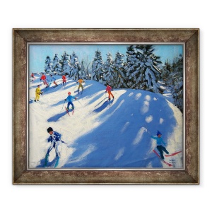 Tablou inramat - Andrew Macara - La Plagne, 70 x 85 cm