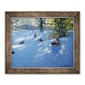 Tablou inramat - Andrew Macara - Ninsoare devreme, Darley Park, 50 x 60 cm
