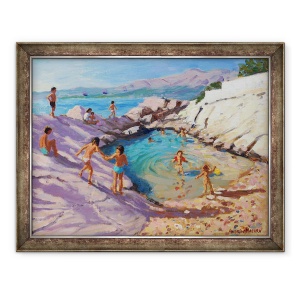 Tablou inramat - Andrew Macara - Piscina mare, Croatia, 70 x 90 cm