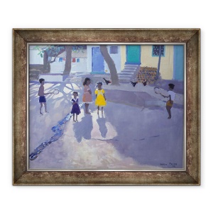 Tablou inramat - Andrew Macara - Rochia galbena, Udaipur, India, 50 x 60 cm