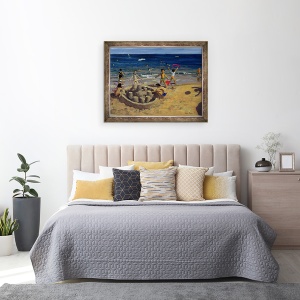 Tablou inramat - Andrew Macara - Sandcastle, Franta, 60 x 80 cm - Img 3