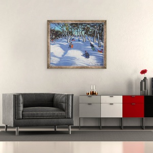 Tablou inramat - Andrew Macara - Sanius la Ladmanlow, 50 x 60 cm - Img 2